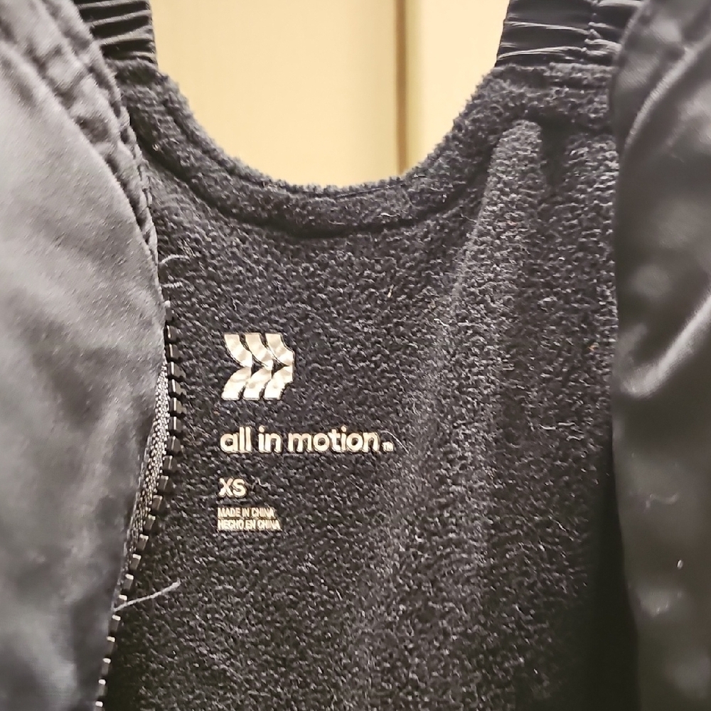 All in Motion Kids Black Snow Bib Overalls - Picture 2 of 8